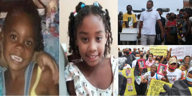 Two black girls, 4 and 7, killed by gunfire in Rio; Military Police claim no responsibility, residents say otherwise - Black Brazil Today