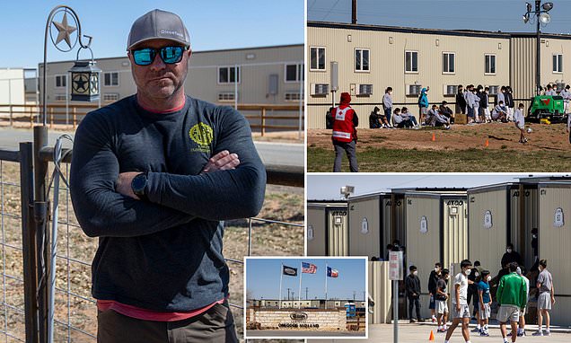 Midland, Texas residents furious as Biden administration houses over 500 migrants nearby | Daily Mail Online