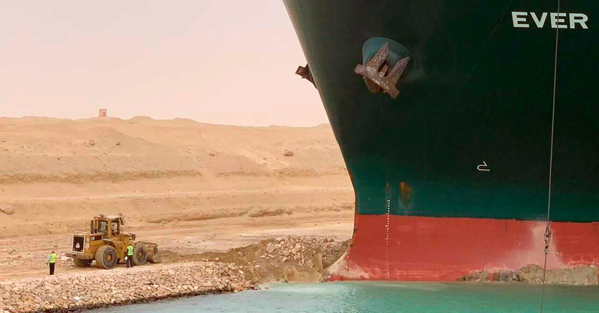 A Massive Cargo Ship Stuck in Egypt’s Suez Canal Is Imperiling Shipping Worldwide – DNyuz