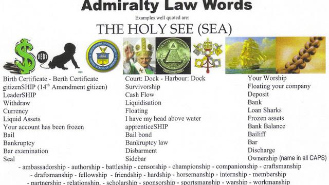 The LAW you DON'T KNOW:  ADMIRALTY