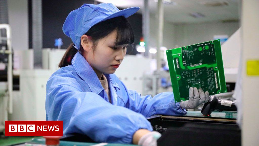 Chinese economy to overtake US 'by 2028' due to Covid - BBC News