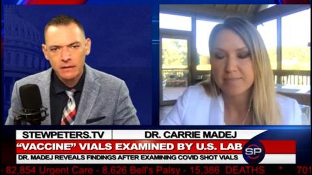 Dr. Carrie Madej - First time the Vaccine has been Examined under Microscope -- HORRIFYING!!!