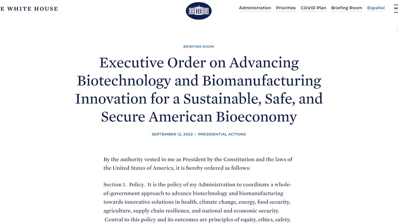 NEW EXECUTIVE ORDER GOES VIRAL...