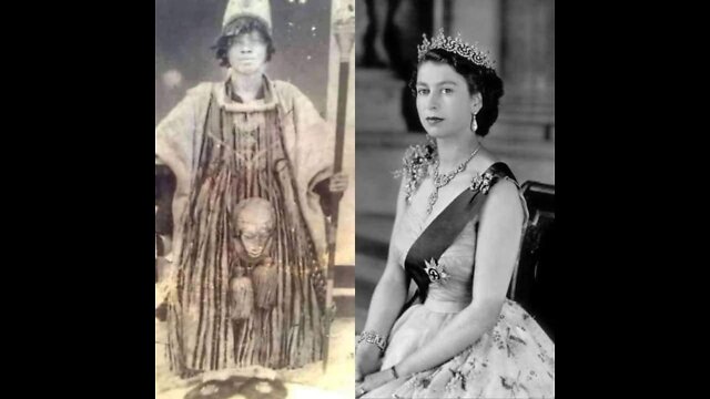 King Ameh Oboni - The Only African king Who Refused To Bow To Queen Elizabeth