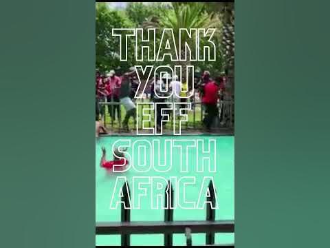 ATTENTION AFRICAN DIASPORA : EFF strikes back against Racism in South Africa - YouTube