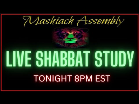 LIVE 8 PM? Mashiach Assembly Shabbat Bible Study? (UNCLE YAHSHUA) #yah #yahusha - YouTube