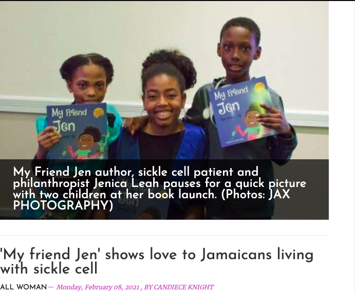 Supporting Sickle Cell In Jamaica - SEA by My Friend Jen