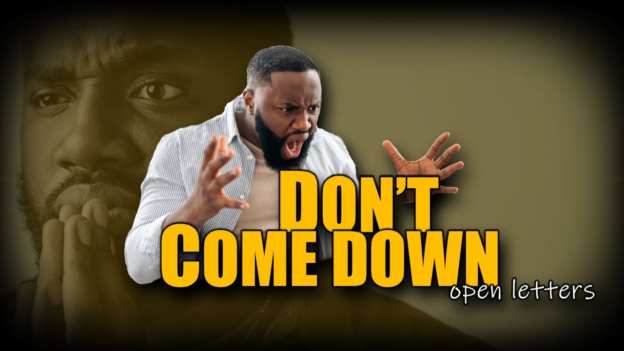 Open Letters don't come down | Nehemiah 6 explained - YouTube