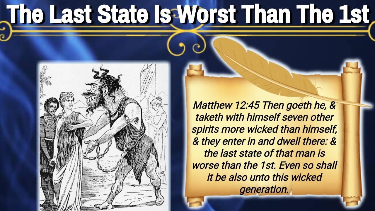 The Last State Is Worst Than The 1st Lunchtime Bible Food 6/24/24 - YouTube