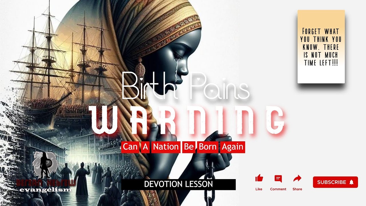 BIRTH PAINS WARNING | CAN A NATION BE BORN IN A DAY | SHABBAT LESSON |#black #hebrew #israelites - YouTube