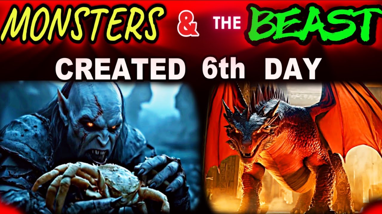 ?MONSTERS & The BEASTS Underground Created the 6th Day!⚠️?? - YouTube