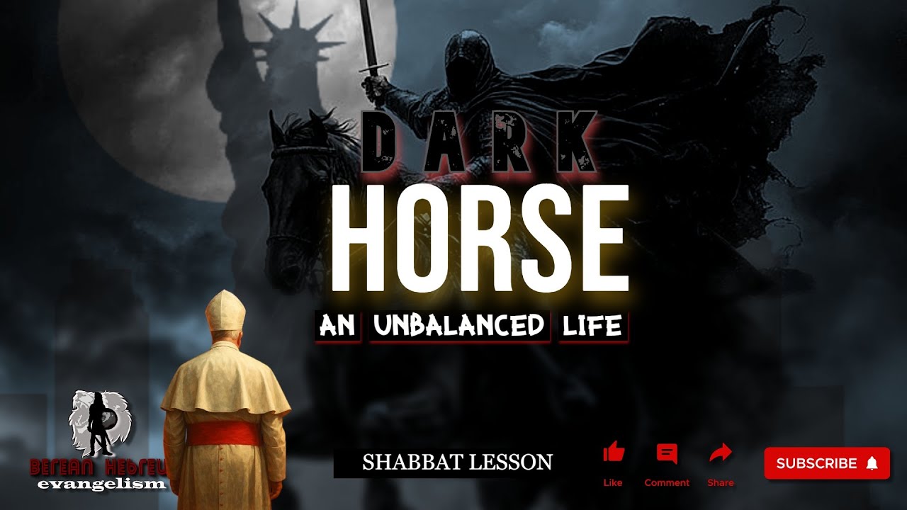 THE DARK HORSE | AN UNBALANCED LIFE | SHABBAT LESSON |#black #hebrew #israelites - YouTube