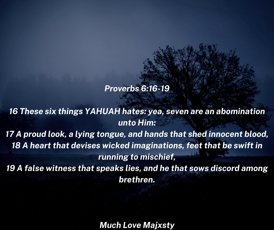 Think Thursdays- Mind and spirit care what spirit are you operating in today? Is it YAH’s Holy Spirit or is it a spirit that does things that YAH hates? – MUSIC MESSAGE MINISTRY
