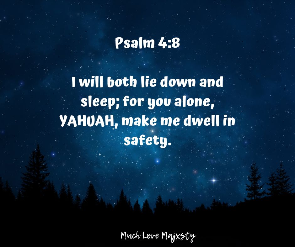 SHABBAT SHALOM FAMILY! LET’S CONTINUE TO PRAISE THE MOST HIGH YAHUAH AS HE MAKES US DWELL IN SAFETY????? – MUSIC MESSAGE MINISTRY
