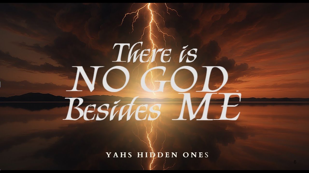 There is NO GOD Besides ME - YouTube