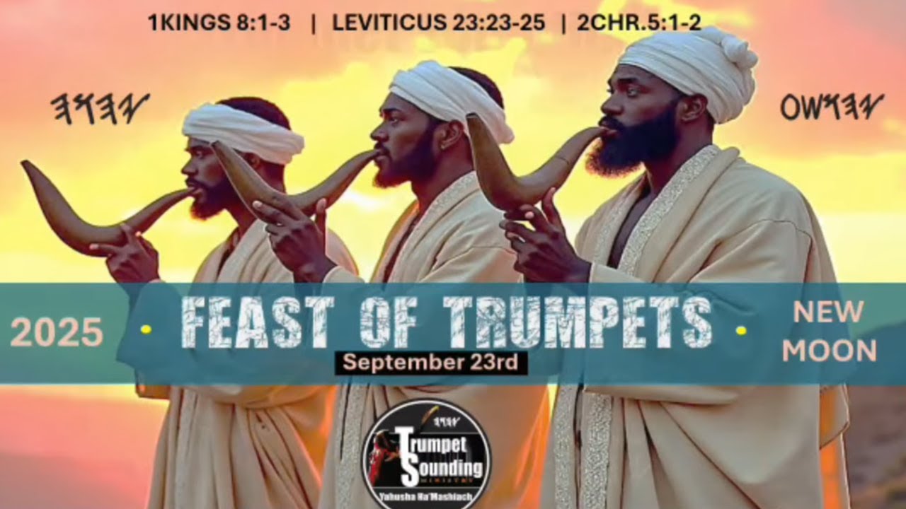 Happy Feast of Trumpets / 7th New Moon 2025 - YouTube